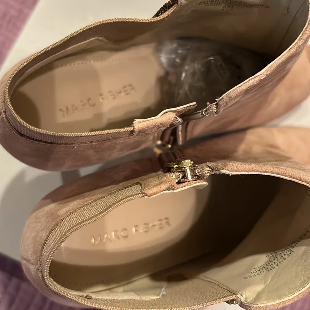 Peep toe booties - Picture 5 of 10